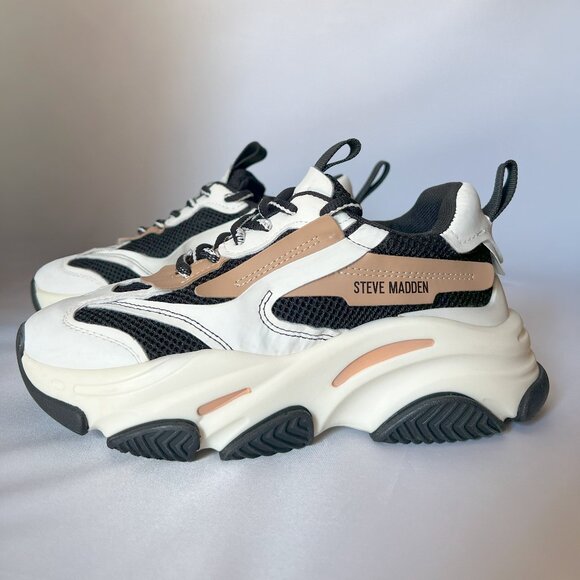 EUC! Women's Steve Madden Possession Chunky Sneakers Size 6 - Picture 1 of 5